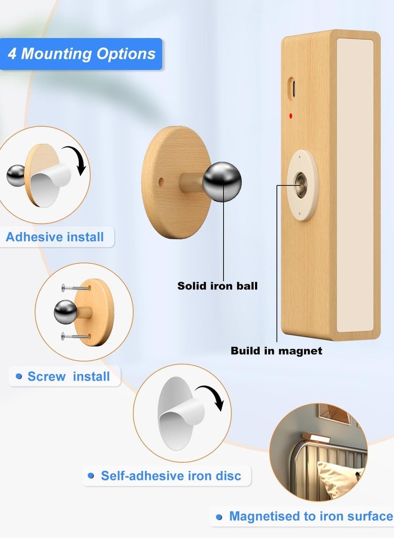 general Wall Sconces Set of 2,Battery Operated Wall Sconce with Remote,Wall Lights for Bedroom Wireless, Rotatable Cordless Wall Lamp with 3 Color Temperature for Bedroom,Living Room,Bedside Reading - Image 3