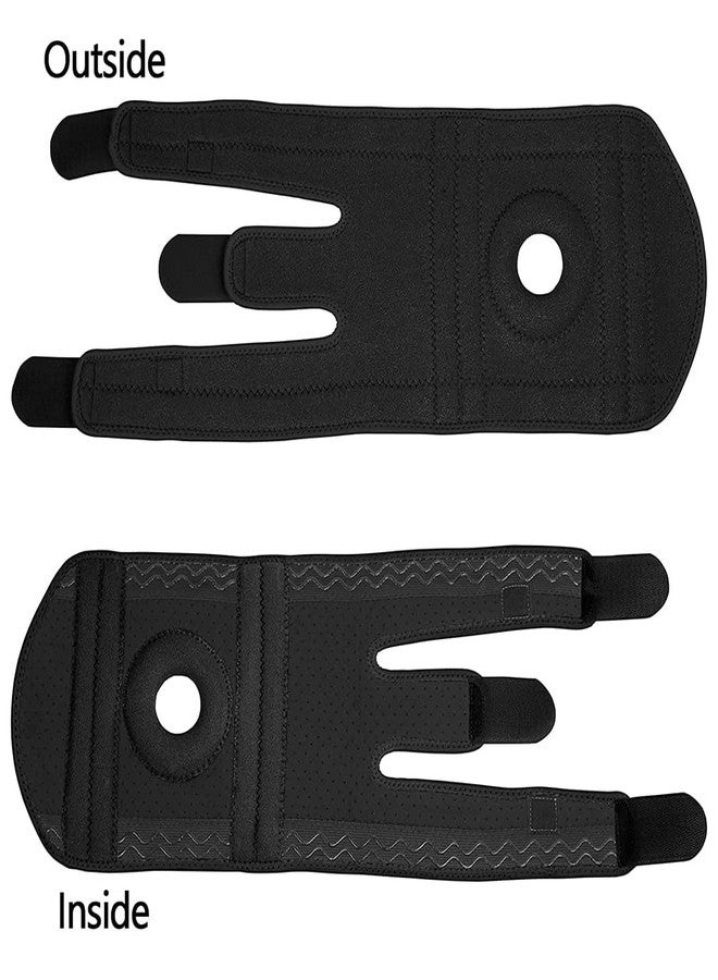 Luwint Kids Youth Neoprene Knee Brace, Open Patella Stabilizer with Adjustable Straps Knee Pads Support for Arthritis, ACL, Relieves Pain, Basketball, Sports, 1 Piece - Image 5