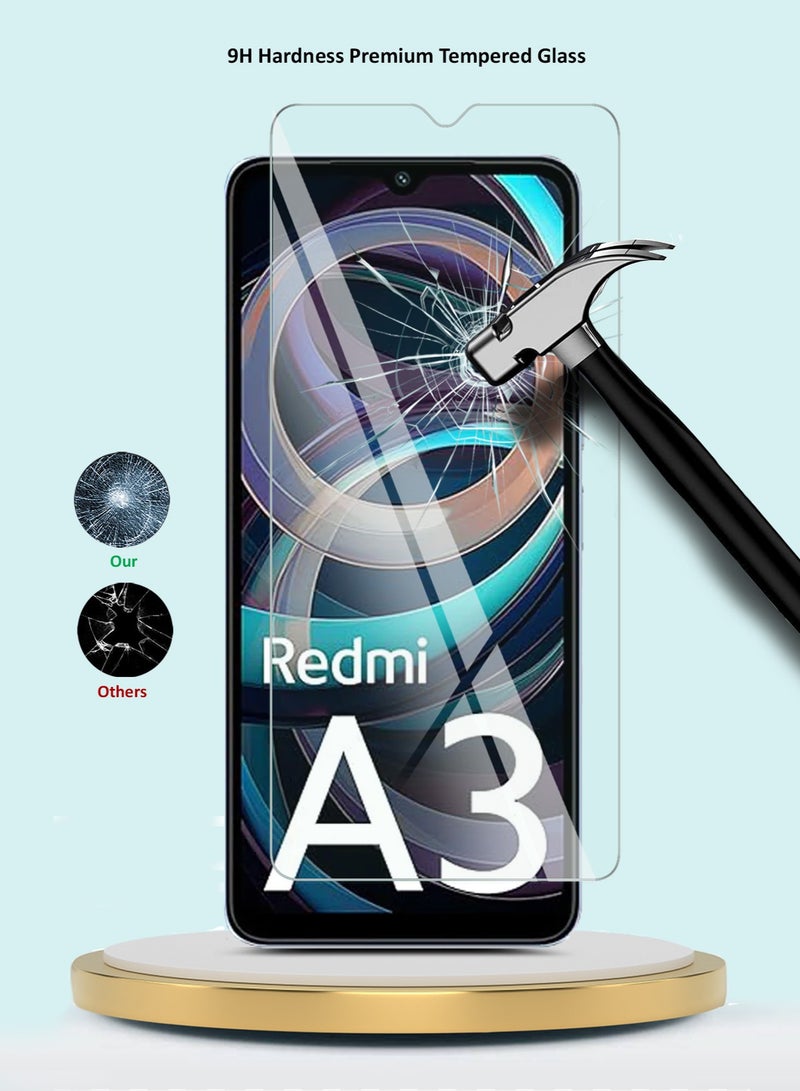 جيماكس واقي شاشة من الزجاج المقوى بحواف منحنية من سلسلة بريميوم 9H 2.5D لهاتف Infinix Hot 60i شفاف - Image 4