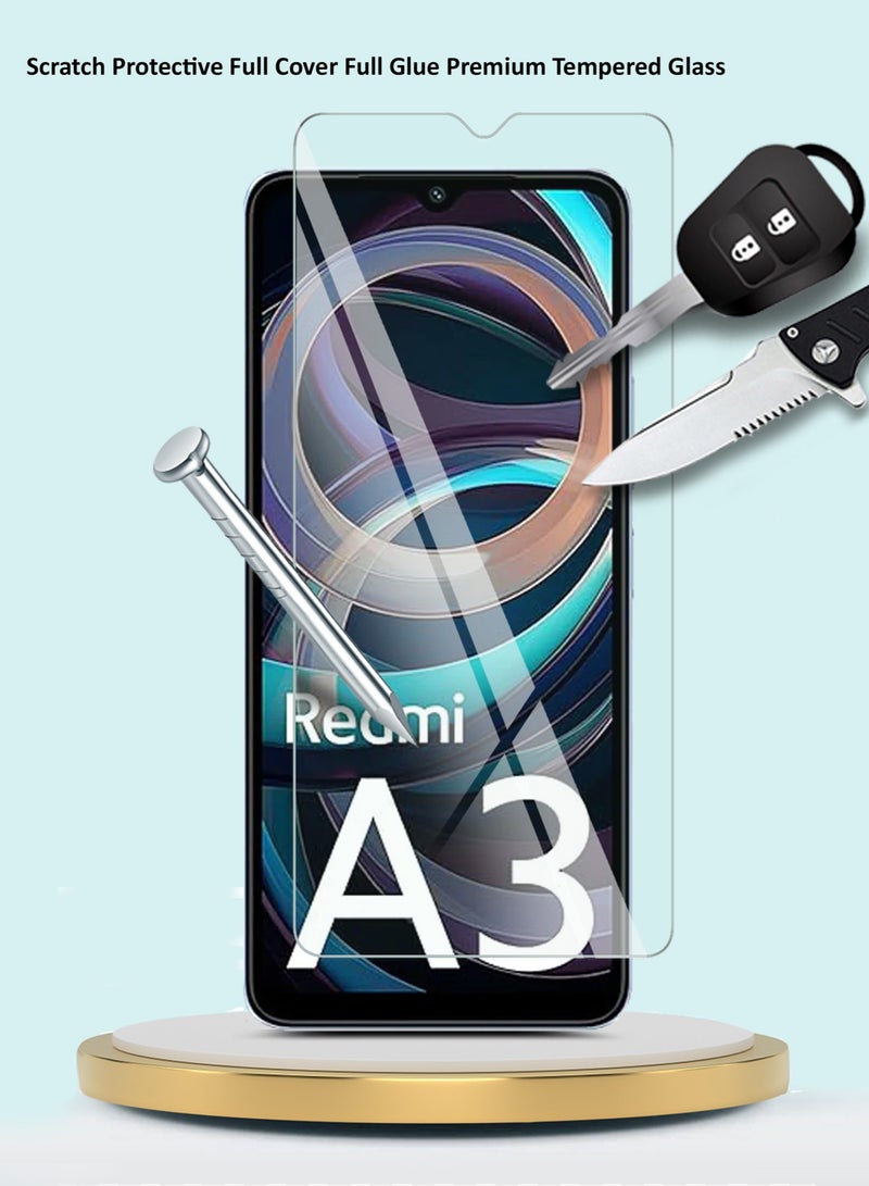 جيماكس واقي شاشة من الزجاج المقوى بحواف منحنية من سلسلة بريميوم 9H 2.5D لهاتف Infinix Hot 60i شفاف - Image 3