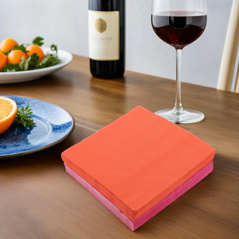 80pcs Colorful Disposable Hand Towels Soft Paper Napkins for Birthday Wedding Graduation Party Supplies - Image 5