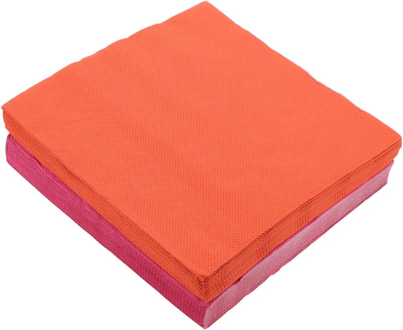 80pcs Colorful Disposable Hand Towels Soft Paper Napkins for Birthday Wedding Graduation Party Supplies - Image 1