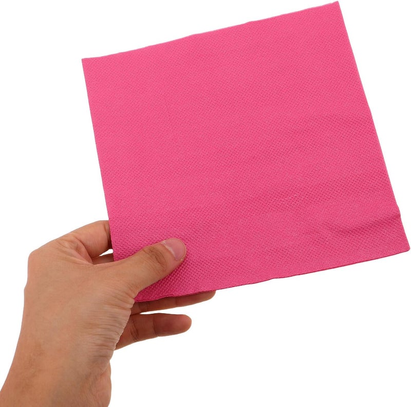 80pcs Colorful Disposable Hand Towels Soft Paper Napkins for Birthday Wedding Graduation Party Supplies - Image 4