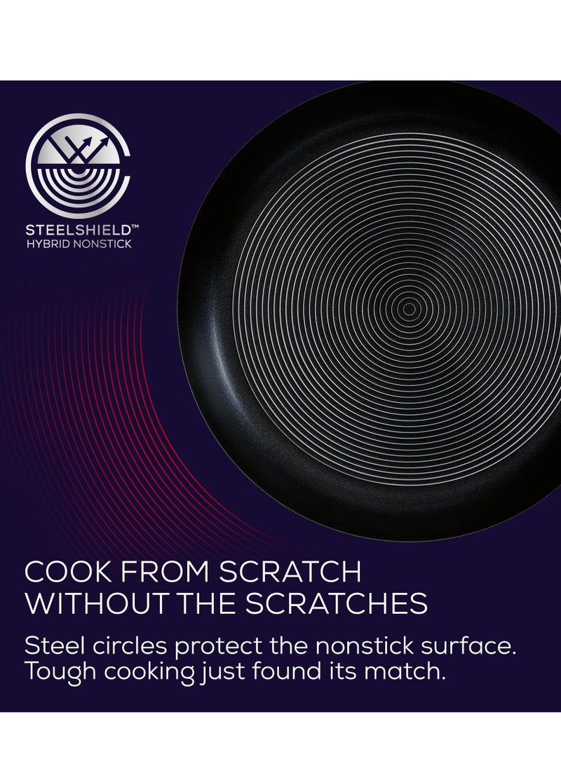 Circulon 4-Piece SteelShield Non-Stick Stainless Steel Saucepan Set With Lids  - Image 4