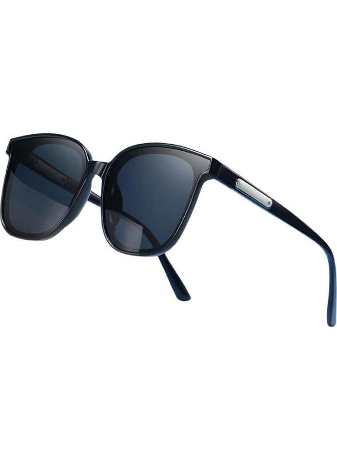 Boshide Sunglasses Driving Special Sunglasses Men'S Fashion Personality Sunglasses Women Black Frame Black Grey - Image 2