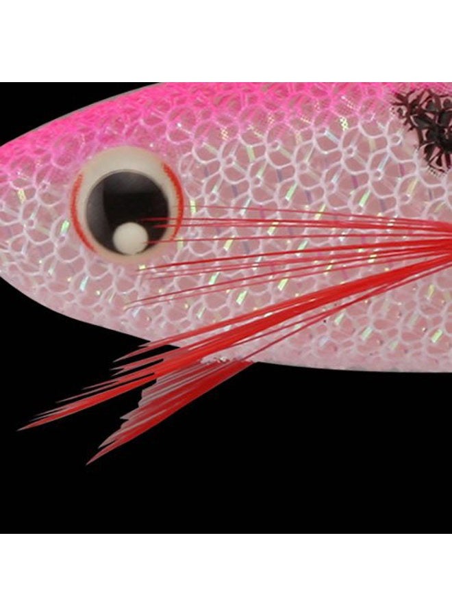 DUEL Yo-Zuri Squid Ultra Bait Aurora Sinking Jig, Luminous Pink, 3-3/4-Inch - Image 5