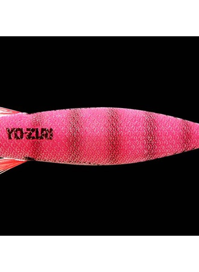 DUEL Yo-Zuri Squid Ultra Bait Aurora Sinking Jig, Luminous Pink, 3-3/4-Inch - Image 4