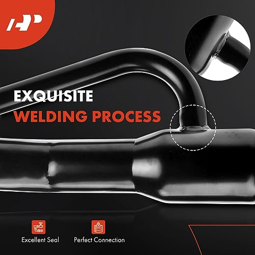 A-Premium Fuel Tank Filler Neck Pipe Hose Compatible with Ford E-350 Econoline 1992 1993 1994 1995 1996, Econoline Super Duty 1996, V8 7.3L Diesel, Replace# 3C2Z9034AA - Image 4