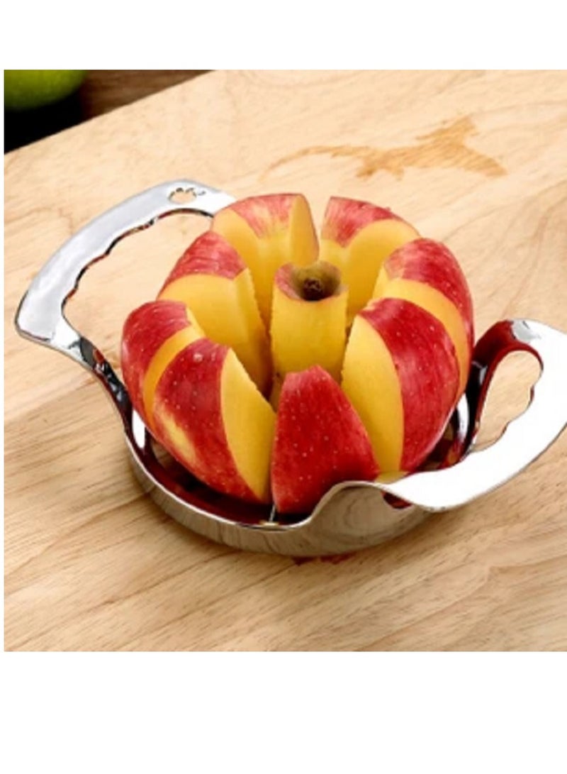 Large Apple Slicer with Innovative Stainless Steel Design - Image 1