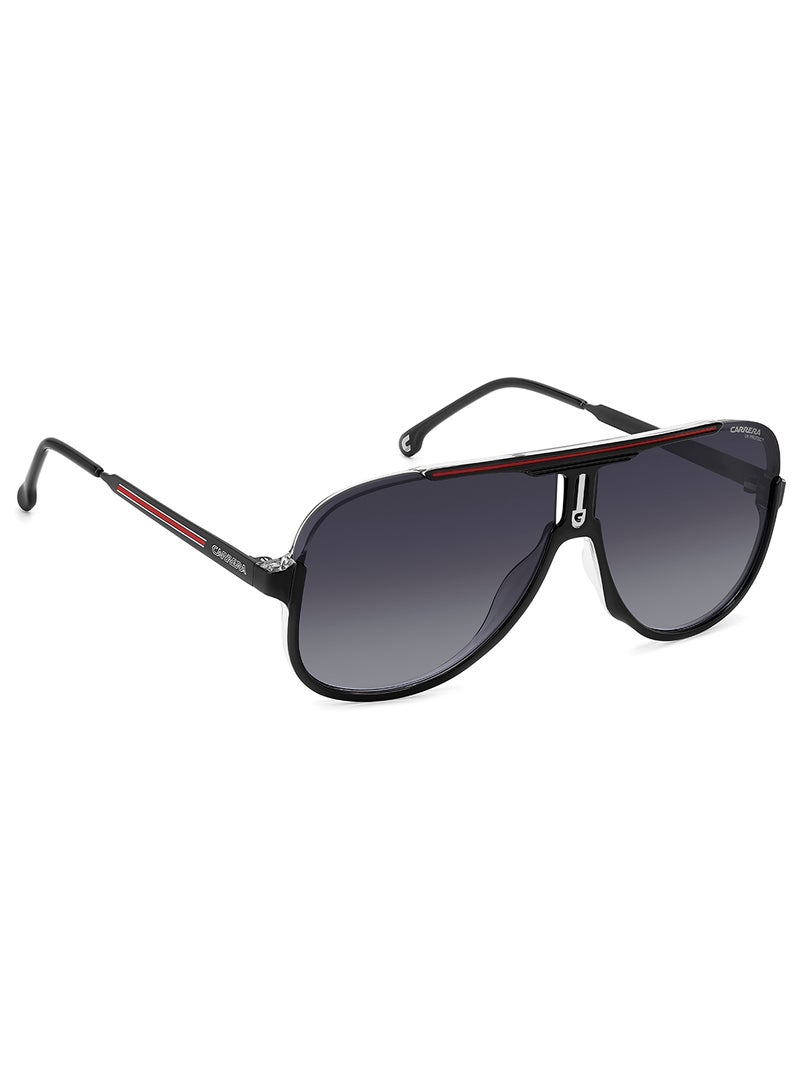 Carrera Men's UV Protection Square Sunglasses - Carrera 1059/S Black Millimeter - Lens Size: 64 Mm - Image 2
