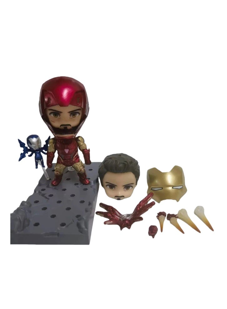 عام الرجل الحديدي المنقولة دمية نموذج الديكور سطح المكتب الديكور لعبة هدية للعائلة والأصدقاء - Image 1