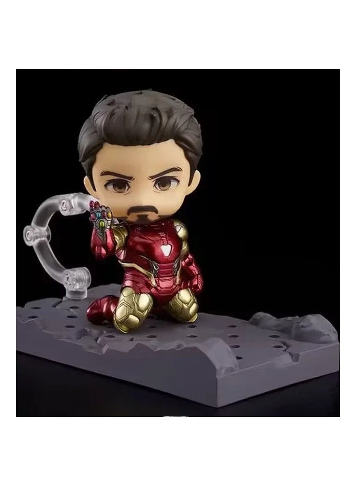 عام الرجل الحديدي المنقولة دمية نموذج الديكور سطح المكتب الديكور لعبة هدية للعائلة والأصدقاء - Image 4