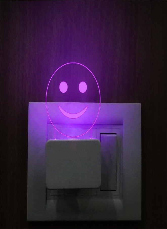 StarLaser Acrylic Smiley Emoji Led Night Lamp with 7 Color Changing Light for Kids Room Decor Light & Gifts (Smiley face5) - Image 2