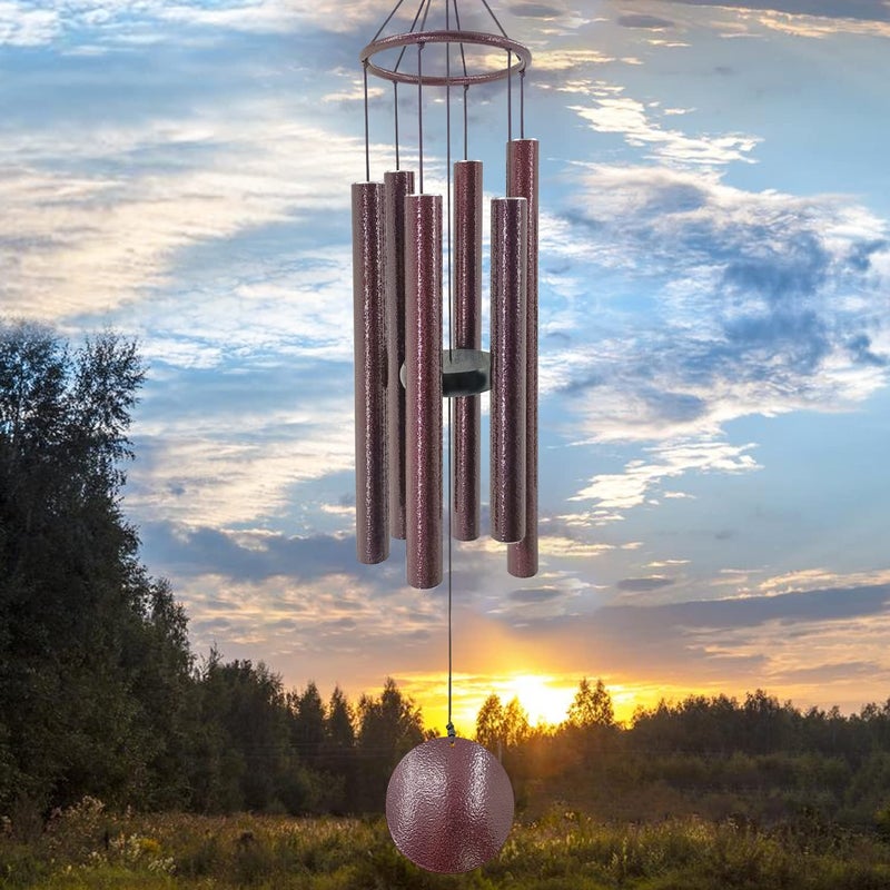 ASTARIN ASTARIN Sympathy Memorial Wind Chimes  Large Deep Tone Outdoor in Memory of Loved Ones  36 Inch