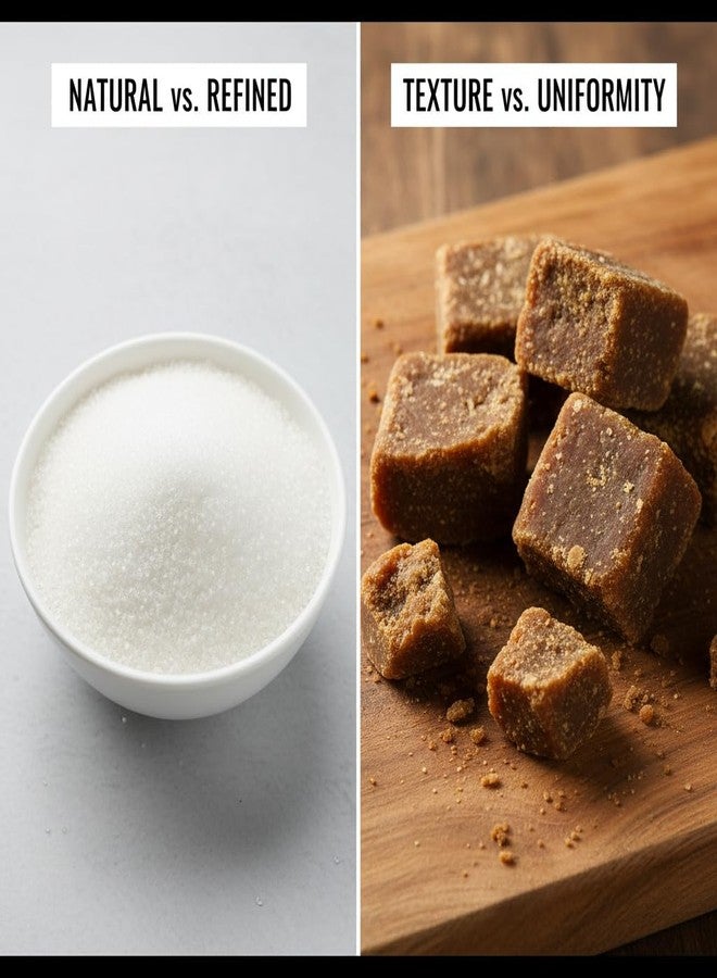 Chingoor Organic Style Jaggery | Handmade Traditional Gud | No Chemicals or Preservatives | Healthy Sweetener (2 Kg) - Image 4