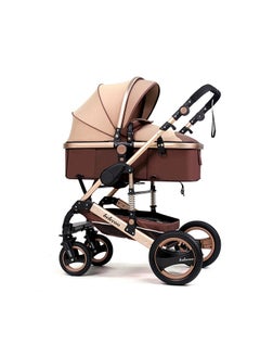 belecoo 6 Khaki - 3 In 1 Classic Pram  - Image 1