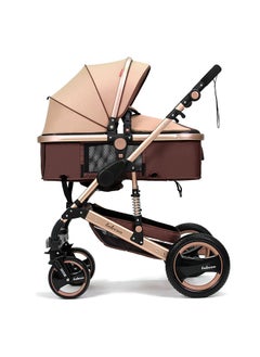 belecoo 6 Khaki - 3 In 1 Classic Pram  - Image 2