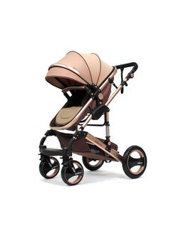 belecoo 6 Khaki - 3 In 1 Classic Pram  - Image 5