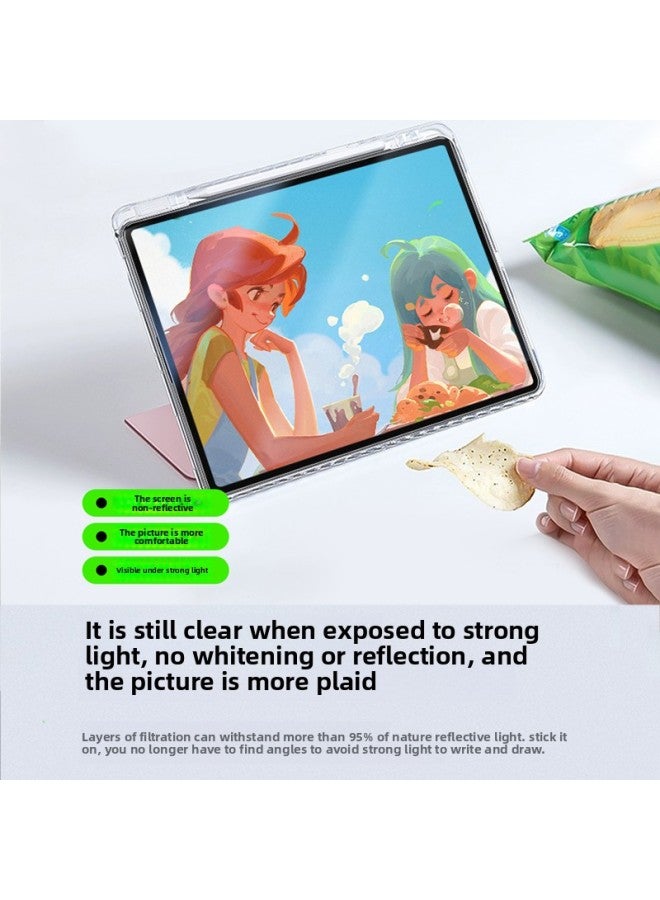 For Flat Panel For Huawei 3A Paper Film MatepadPro Handwriting Painting AIR Protective Film Matepad11 Anti-Slip-Color:1 Piece Of 3a Type Paper Film 【clear And Translucent √ Real Writing Feel】 Comes - Image 5