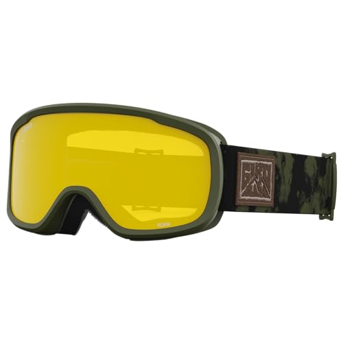 Giro Ledge Snow Helmet Goggle Combo - (Combo) Matte Trail Green - Trail Green Cloud Dust - Size Medium - Image 5