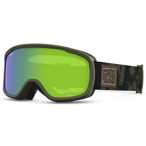 Giro Ledge Snow Helmet Goggle Combo - (Combo) Matte Trail Green - Trail Green Cloud Dust - Size Medium - Image 4