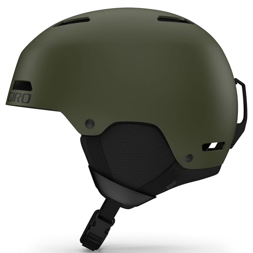 Giro Ledge Snow Helmet Goggle Combo - (Combo) Matte Trail Green - Trail Green Cloud Dust - Size Medium - Image 2