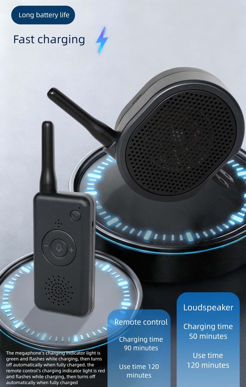 لمكبر صوت للطائرة بدون طيار DJI AIR3/3S – مكبر قوي 120 ديسيبل، بعيد المدى، خفيف من مادة ABS، تركيب سريع - Image 4