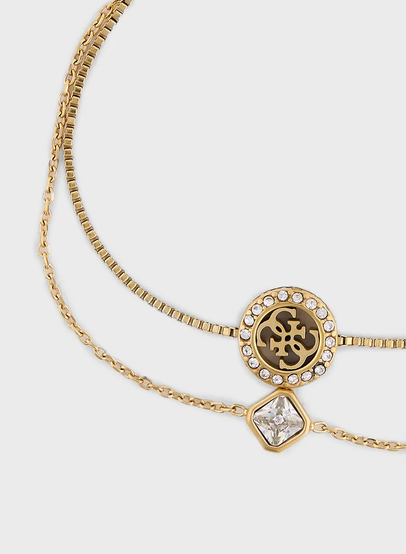 GUESS Two Layers 4G Bracelet