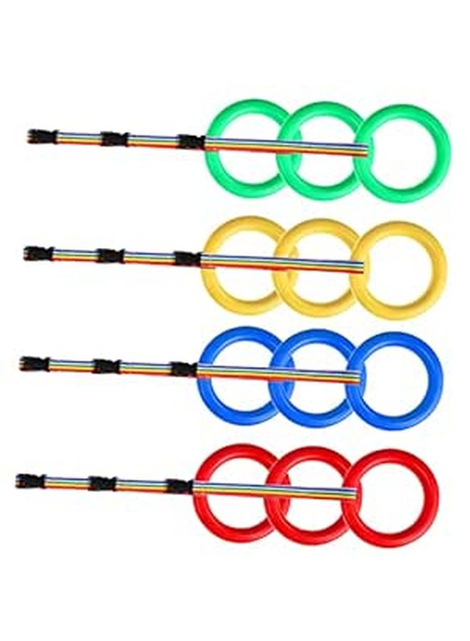 Safety Walking Ropes 12 Pack Extendable Wrist Leashes for Kids Prevents Getting Lost - Image 1