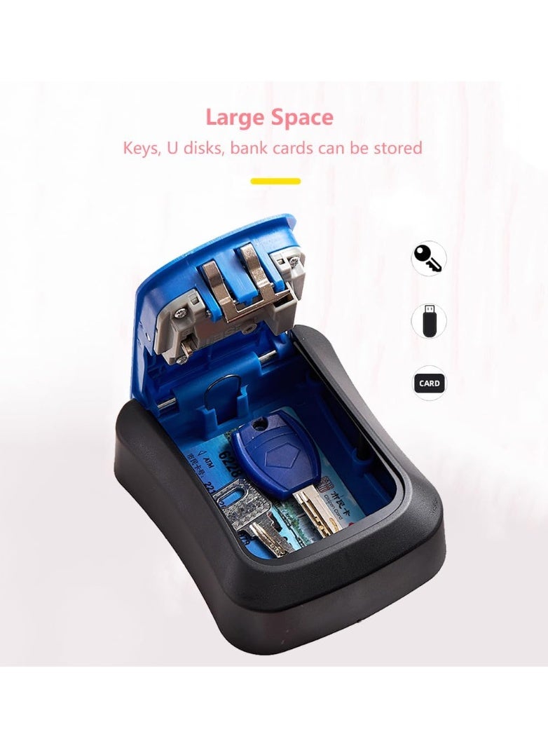Plastic Key Box 4-Digit Resettable Code Black - Image 4