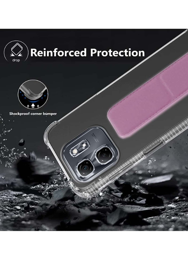 Infinix Hot 50i / Smart 9 4G 2024 TPU Hand Grip Air Pillow Case Cover - Clear/Pink - pzsku/Z26570334FBC4279A82C0Z/45/_/1731840259/58f70861-27dd-4a51-9081-12c40dac269a