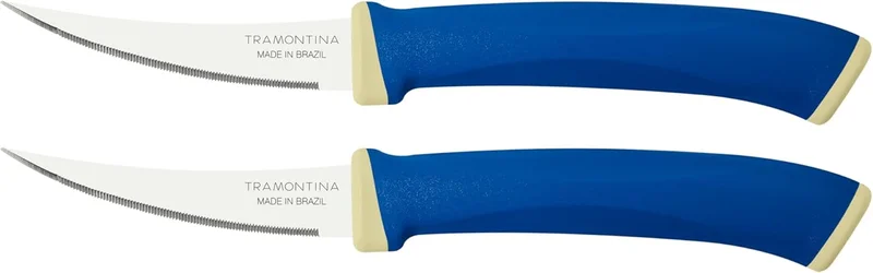 ترامونتينا 2 PCS Tomato Knives Set Felice - Blue