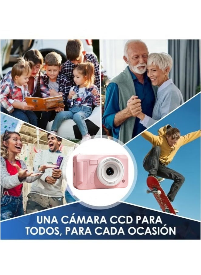 Generic Digital camera，Children's camera，Photography Travel Selfie Camera Entry-Level Small Students Campus Selfie camera  - Image 5