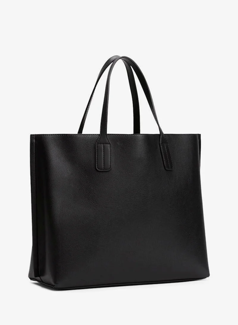 TOMMY HILFIGER Logo Detailed Top Handle Satchel