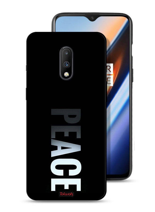 Tolwak OnePlus 7 Protective Case Cover Peace - Image 1