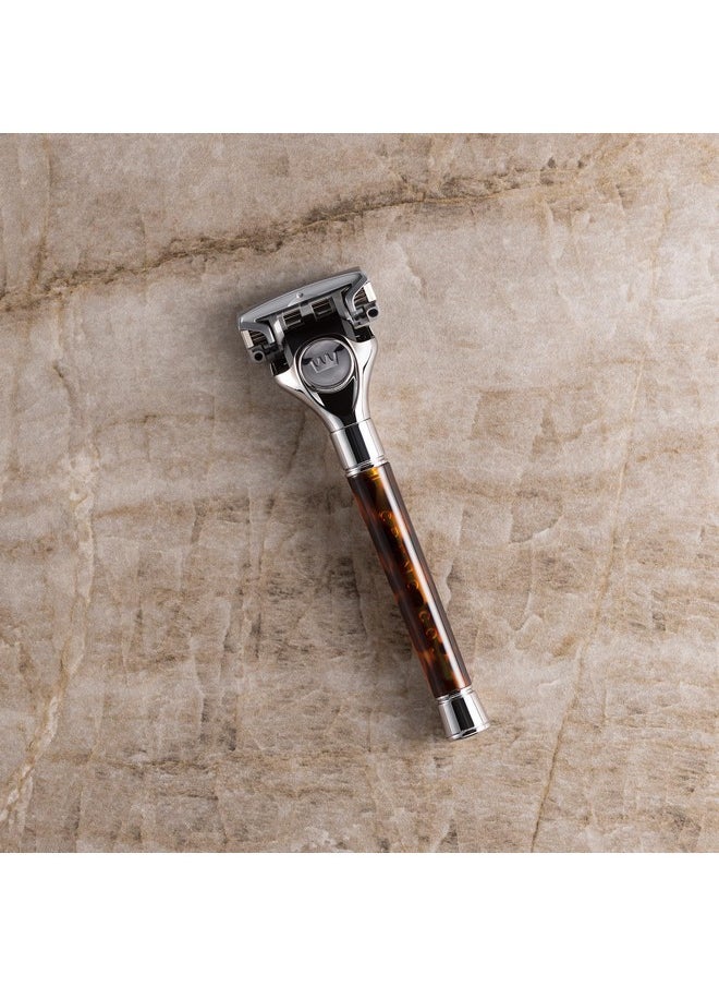 cremo Astonishingly Superior Tortoise Shell (Horn) Razor Kit (Packaging May Vary)  - Image 2