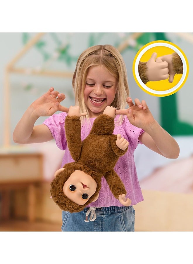 LITTLE LIVE PETS - My Baby Monkey Plush Single Pack - Image 1
