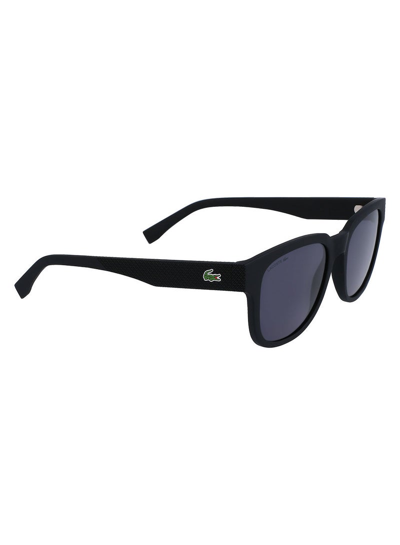 LACOSTE Full Rim Bio Injected Rectangle Lacoste Suns L982S 5319 (002) Matte Black  - Image 2
