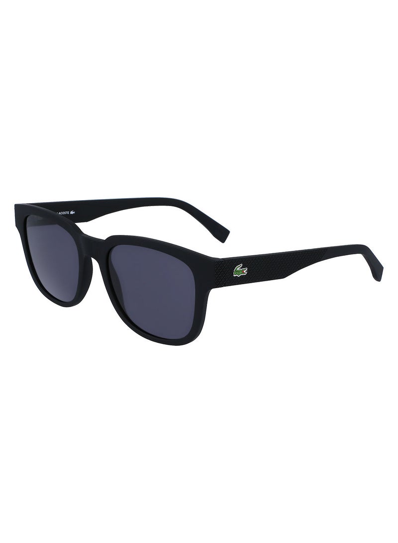 LACOSTE Full Rim Bio Injected Rectangle Lacoste Suns L982S 5319 (002) Matte Black  - Image 1