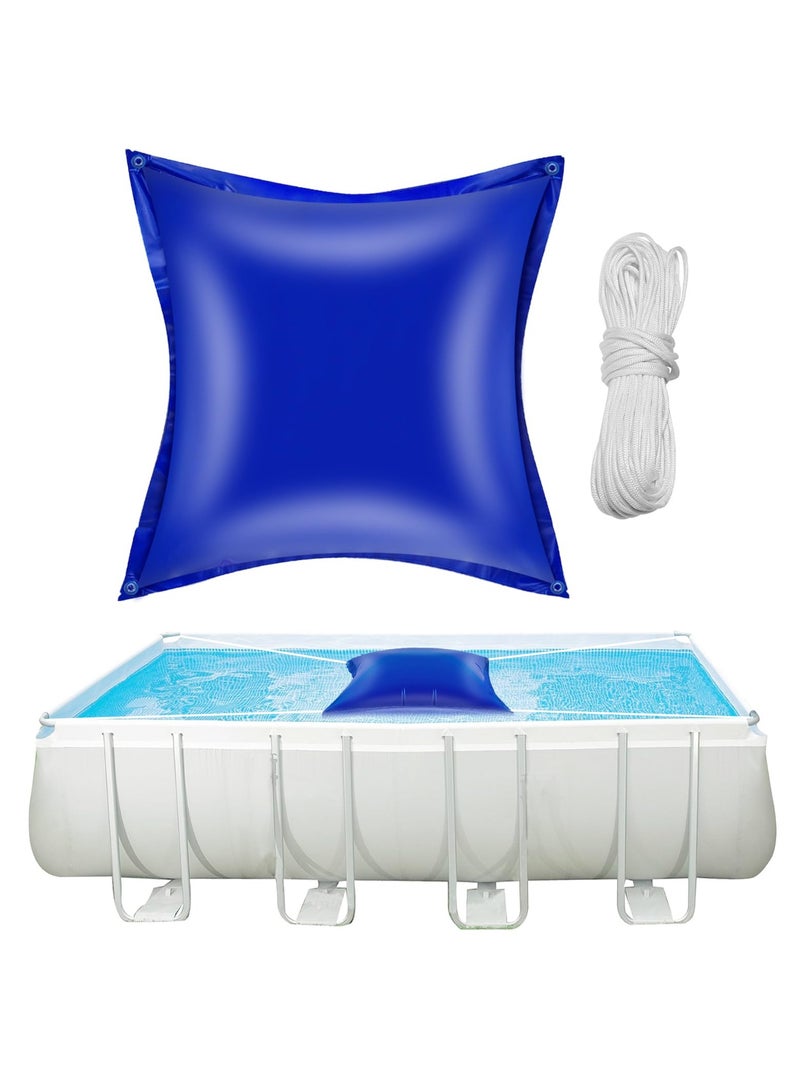 SYOSI 4 x 4 Ft Pool Pillow, Winter Pool Closing Pillow, Ultra Thick & Durable Resistant PVC Material Air Pillow, Super Durable & Strong Cold Resistant Easy Centering for Above Ground Pool  - Image 1