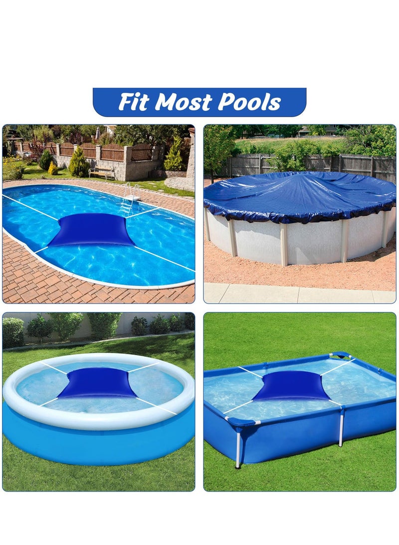 SYOSI 4 x 4 Ft Pool Pillow, Winter Pool Closing Pillow, Ultra Thick & Durable Resistant PVC Material Air Pillow, Super Durable & Strong Cold Resistant Easy Centering for Above Ground Pool  - Image 5
