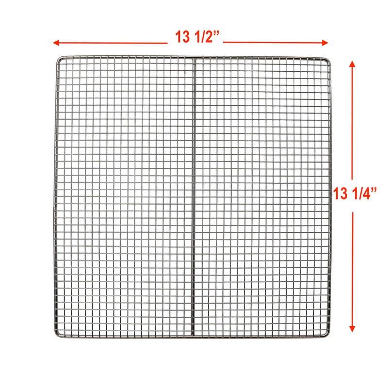 Kitchen Basics 101 Deep Fryer Screen 13-1/4 by 13-1/2-Inch, Replaces Pitco Fryer Crumb Screen OEM Quality Part (4) - Image 2