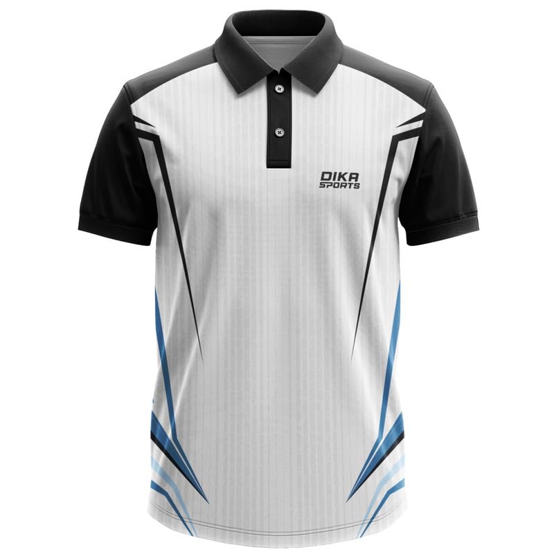 Dika Sports تي شيرت تدريب كريكيت مخصص للأطفال - قميص فريق كريكيت الهندي | من 2 سنة إلى 5XL - Image 2