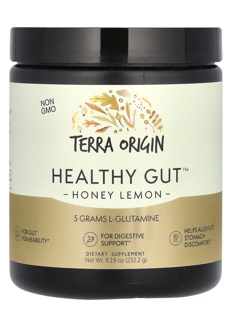Healthy Gut, Honey Lemon, 8.19 oz (232.2 g)