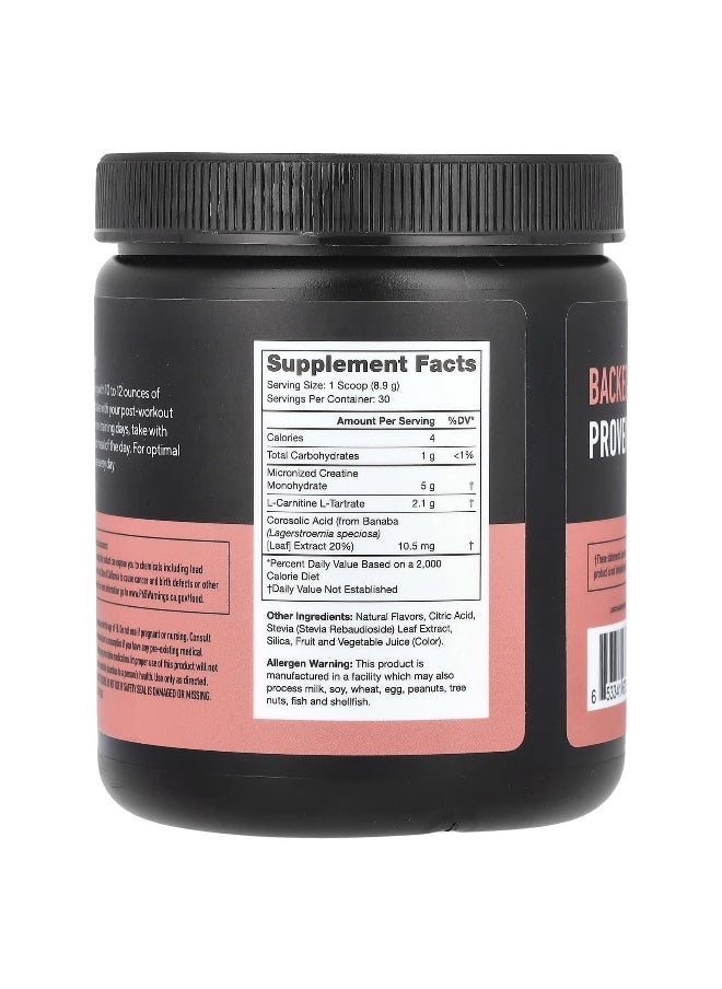Legion Athletics Legion Athletics, Recharge, Post-Workout Drink, Fruit Punch, 0.59 lbs (267 g)  - Image 2
