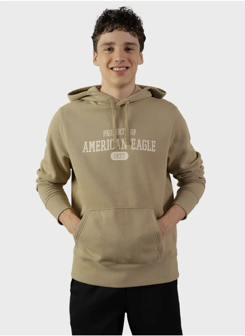 American Eagle Super Soft Icon Graphic Hoodie