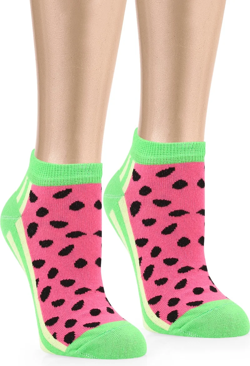 Ozzy Socks 5 Pairs of Fun Patterns Women's Booties Socks OZZYP006