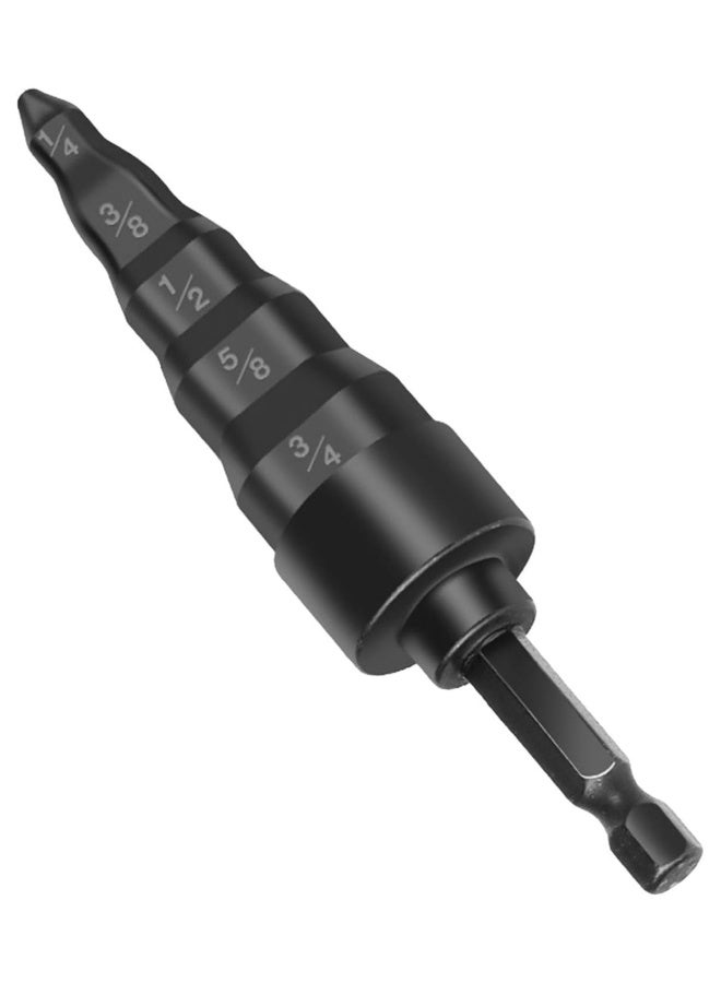 Swaging Tool Hvac 5 in 1, Expander Manual Copper Pipe Swage Too Expander Drill Bit Soft Copper tubing Tool Size 1/4"(6mm),3/8"(9mm),1/2"(12mm),5/8"(16mm)3/4"(19mm)  - Image 1