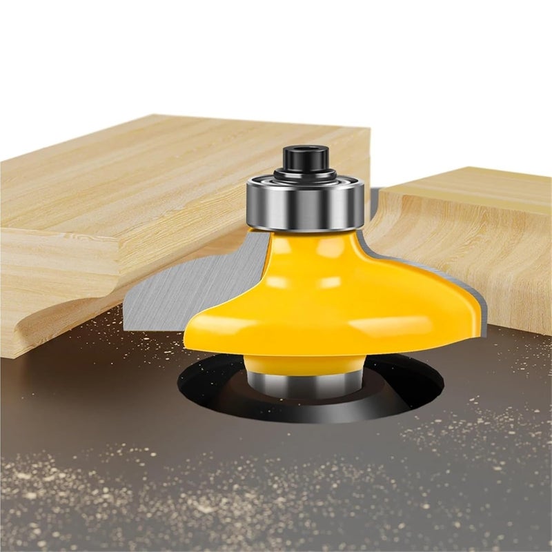 4Pcs 8mm Shank Drawer Front Cabinet Door Woodworking Cutter Bit Set 1 2 Inch - Image 4