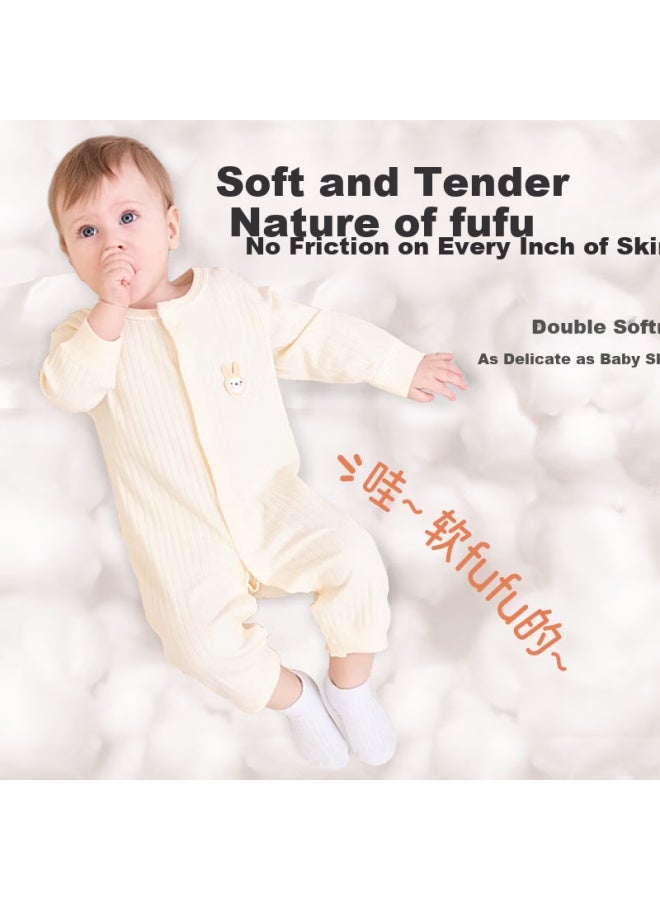 Lovebox Aibaoshi Baby Romper Spring Autumn Winter Pure Cotton Infant Onesie Bodysuit Newborn Clothes Pajamas Pink 90cm T142 - Image 3